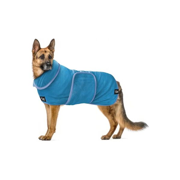 Fast Drying Dog Towel Bathrobe in Giant Size for Pet Drying and Comfort