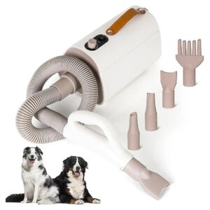 Fast-Drying Pet Dryer for Dogs with Curly, Wavy, or Straight Hair