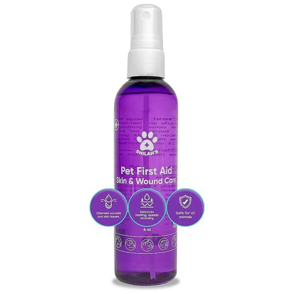 Fast and Gentle Relief for Dog and Cat Itchy Skin with Natural Hot Spot Treatment