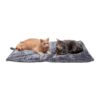 Faux Fur Reflective Cat and Dog Bed for Indoor Use - Self-Warming and Washable