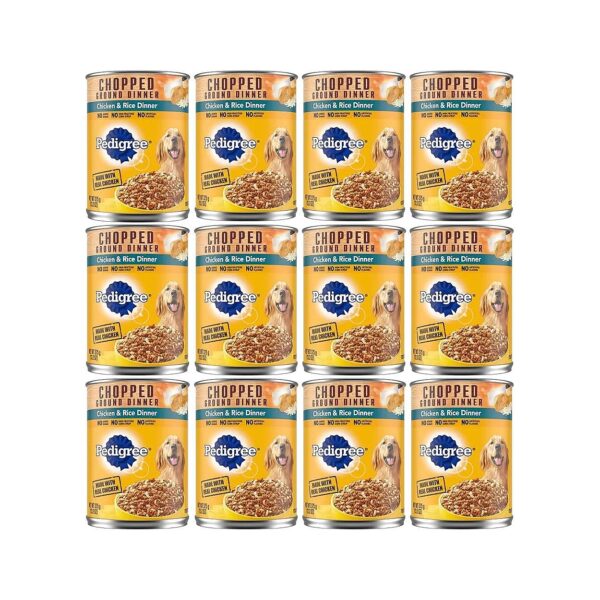 Favorite Canned Dog Food with Chicken and Rice Texture