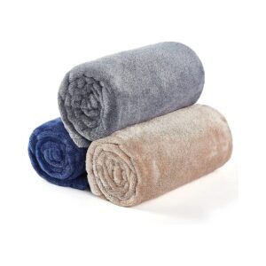 Feline and Canine Soft Pet Blankets for Home and Car, 30 x