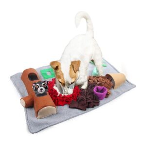 Felt Cloth Dog Snuffle Mat for Slow Eating Healthy Digestion and Weight Loss