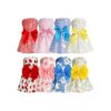 Feminine Floral Pattern Small Dog Dresses for Girl Dog Outfits