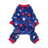 Festive Star Dog Clothes for Small Breeds - Perfect for 4th of July