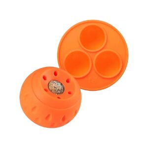 Fillable Dog Toy with Silicone Tray for Interactive Play and Healthy Snacking Fun