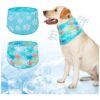 Filled Cooling Bandana for Large Dogs, Soft and Lightweight, Perfect for Summer