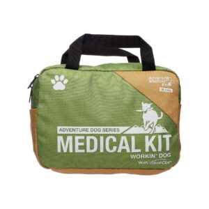 First Aid Kit with QuikClot for Canines with Serious Wounds and Sprains