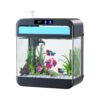 Fish Tank Aquarium 2 Gal with Humidifier and 7 Color Auto-Looping Light