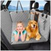 Fit Dog Car Backseat Cover for Cars SUVs and Trucks with Adjustable Straps