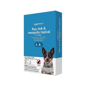 Flea Tick Mosquito Topical Treatment for Medium Dogs 11-20 Pounds 6 Count