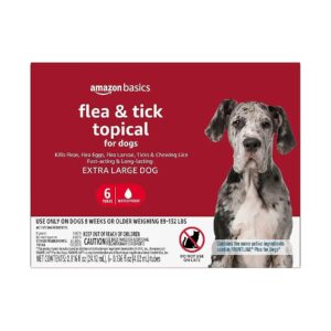 Flea and Tick Infestation Solution for X-Large Dogs 89-132 Pounds