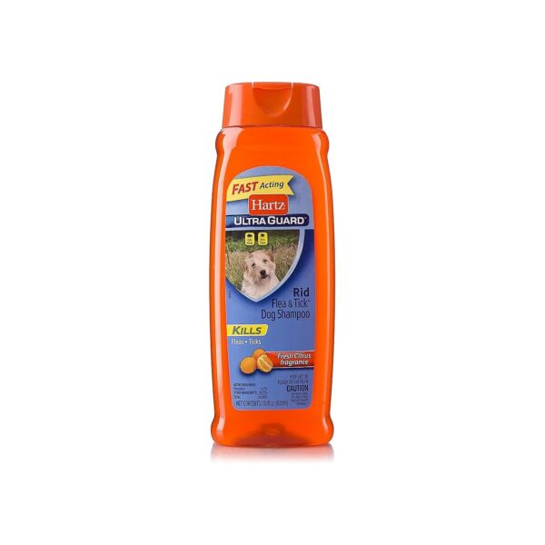 Flea and Tick Preventative Dog Shampoo with Citrus Scent for Dog Health