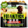 Flea and Tick Prevention Chewables for Dogs - Soft, Effective, and Delicious