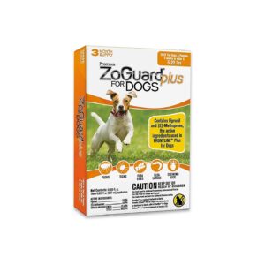 Flea and Tick Prevention for Small Dogs 5-22 lb with EPA-Registered ZoGuard