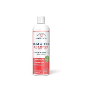 Flea and Tick Treatment with Essential Oils for Pets Over 4 Months