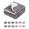 Fleece Blankets for Dog Bed and Cat Bed Warm Soft Durable Material