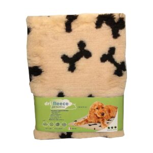 Fleece Dog Crate Mat for Medium to Large Pets