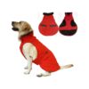 Fleece Lined Warm Dog Jacket for Small to Medium Breeds in Cold Weather