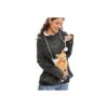 Fleece Pet Carrier Hoodie Carrier with Kangaroo Pocket for Small Cats and Dogs