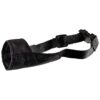 Flexible Black Nylon Muzzle 39-51cm Size XS for Agile Dogs