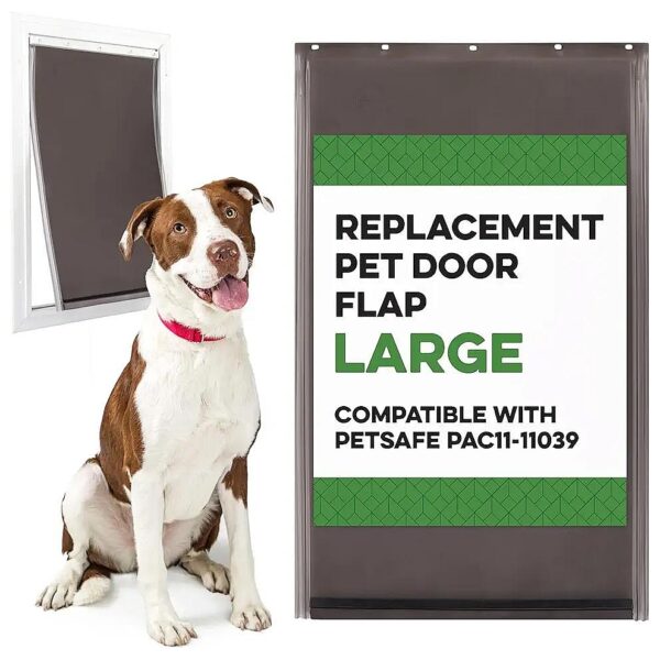 Flexible Pet Door Flap for Small, Medium, and Large Dogs and Cats