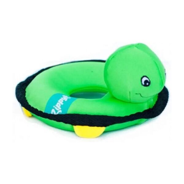 Floaterz Squeaker Dog Toy - Turtle Design for Medium to Small Dogs