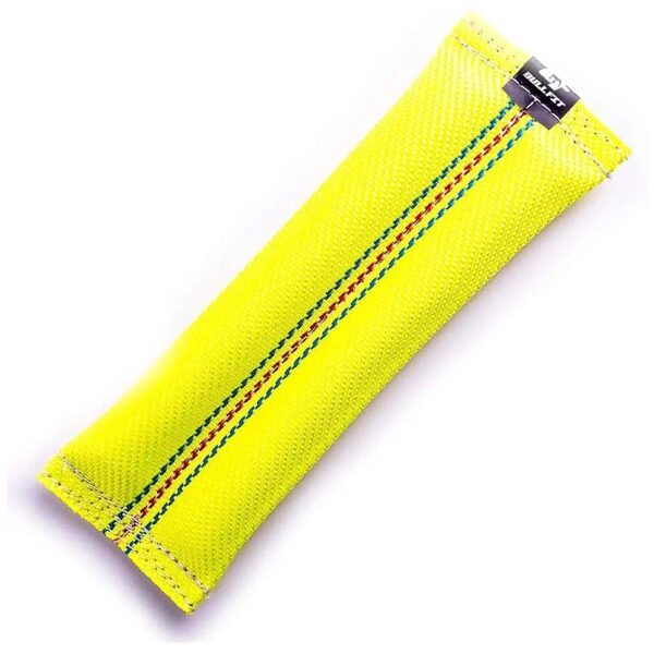 Floating Yellow Fire Hose Dog Fetch Toy and Bite Tug for Medium to Large Breeds