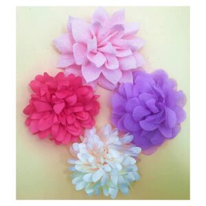 Flower Charms Sliders for Dog Collars - Non-Toxic Pet Collar Decoration