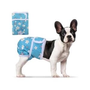 Flower Series Female Dog Washable Diapers Highly Absorbent and Waterproof