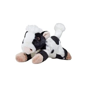 Fluff & Tuff Plush Cow Toy with Concealed Seams and Thick Polyfill Filling