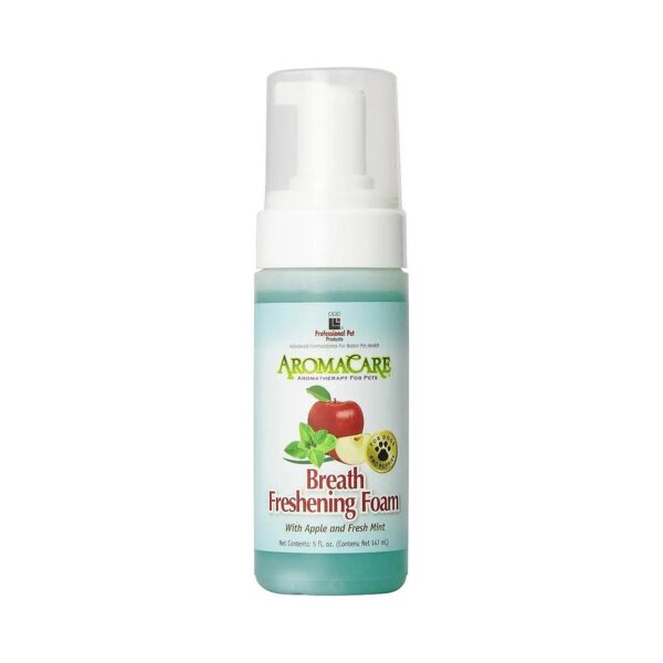 Foaming Breath Freshener for Dogs Apple Essence Baking Soda Fresh Mint