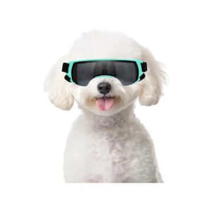 Fog UV400 Lens Dog Sunglasses for Small to Medium Breed Dogs with Adjustable Strap