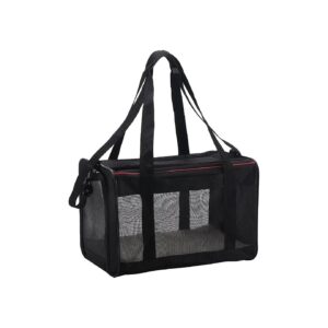 Foldable Durable Pet Travel Bag for Cats and Dogs Up to 16 Pounds