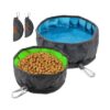 Foldable Food and Water Bowls for Small Medium and Large Pets