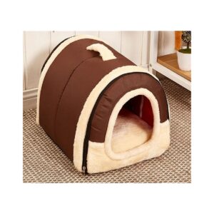 Foldable Non-Slip Pet Bed for Dogs Cats Pigs Soft Cushioned Winter Cozy Home Nest