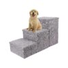 Foldable Pet Stairs with Storage Box for Small Pets and Cats