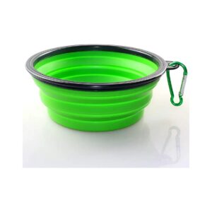 Foldable Silicone Dog Bowl for All Breed Sizes Lightweight Travel Feeding Gear