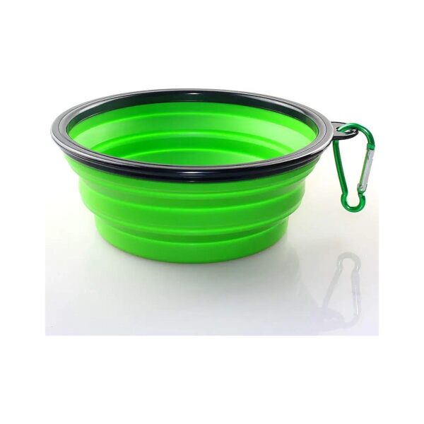 Foldable Silicone Dog Bowl for All Breed Sizes Lightweight Travel Feeding Gear