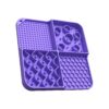 Foldable Silicone Lick Mat for Dogs and Cats with Freezer Safe and Dishwasher Safe Design