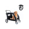 Foldable and Portable Dog Carrier for Traveling with Pets up to 160 lbs