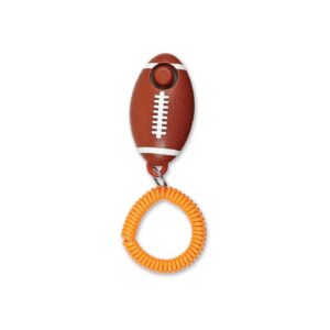 Football Shaped Dog Training Clicker for All Breeds Positive Reinforcement