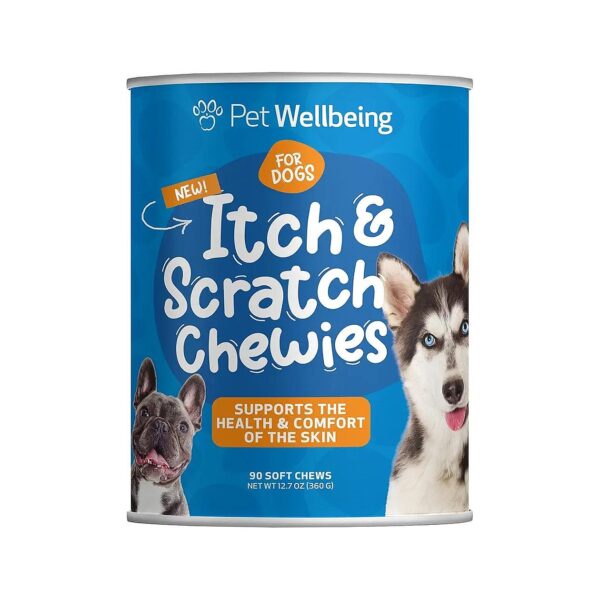 Formulated Soft Chews for Itchy Skin and Paws in Dogs