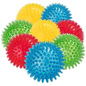 Four Color Options Spikey Dog Balls for Large Breed Fun