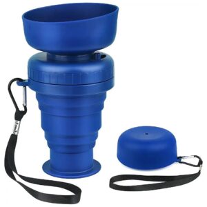 Free Collapsible Dog Water Bottle with Dishwasher Safe Design for Pet Owners