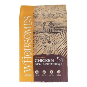 Free Dry Dog Food with Wholesome Chicken Meal and Chickpeas