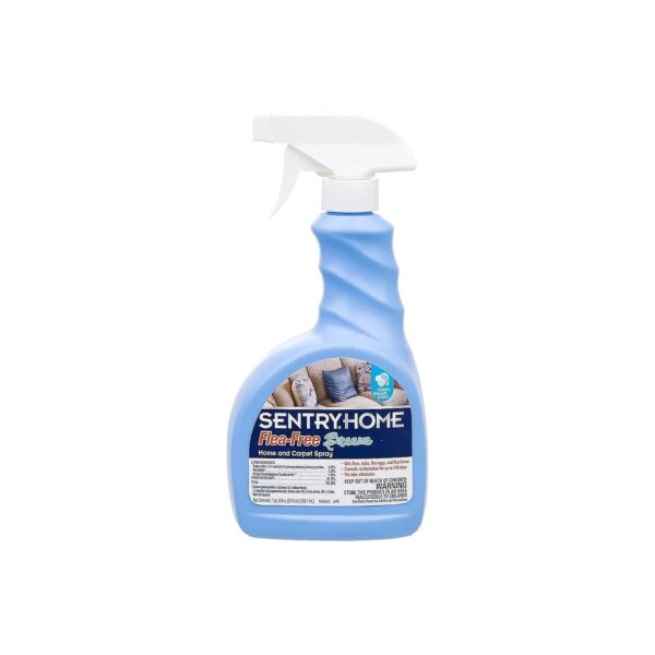 Free Guarantee Flea and Tick Spray for Home and Carpet, 24 Ounces