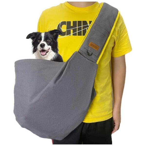 Free Pet Backpack for Small Dogs and Puppies with Breathable Cotton and Silk Material