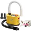 Free Pet Grooming Dryer for Cats and Dogs with LCD Display and Adjustable Temperature