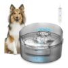 Free Pet Water Fountain with 3 Drinking Modes and 500ml Storage Water Lid for Convenience